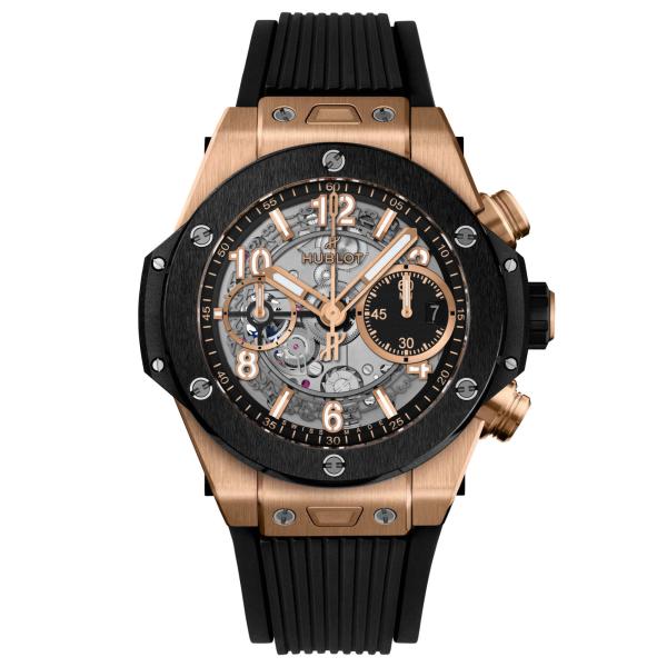 Unisex, Hublot Big Bang Unico King Gold Ceramic