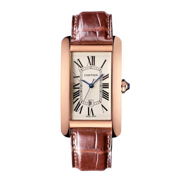 Herrenuhr, Cartier Tank Américaine