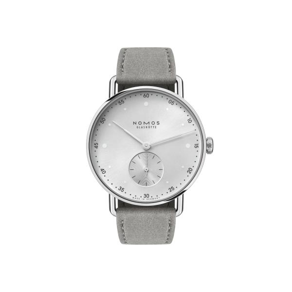 Damenuhr, NOMOS Glashütte Metro 33 all silver