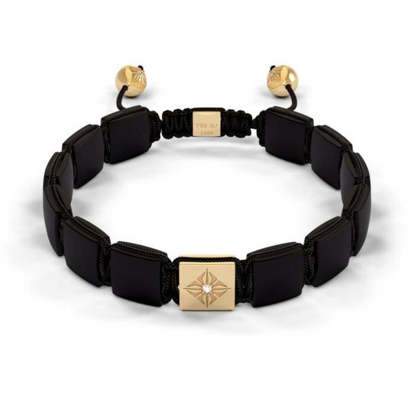 Armschmuck, Gelbgold, Shamballa Jewels Lock Armband