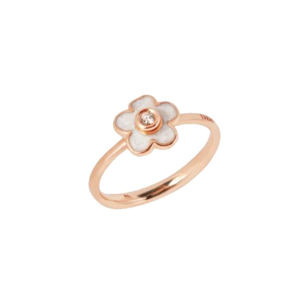 Ringe, Roségold, DoDo Ring Blume