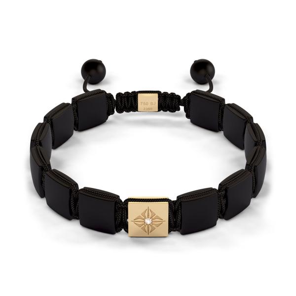 Armschmuck, Gelbgold, Shamballa Jewels Lock Armband