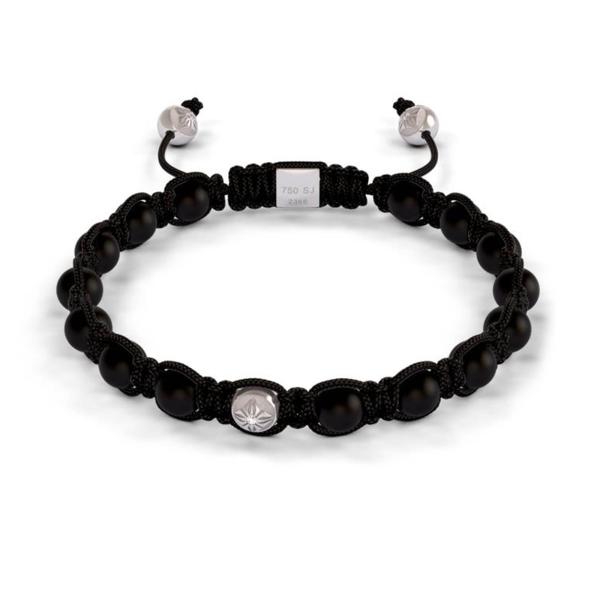 Armschmuck, Weißgold, Shamballa Jewels Braided Armband