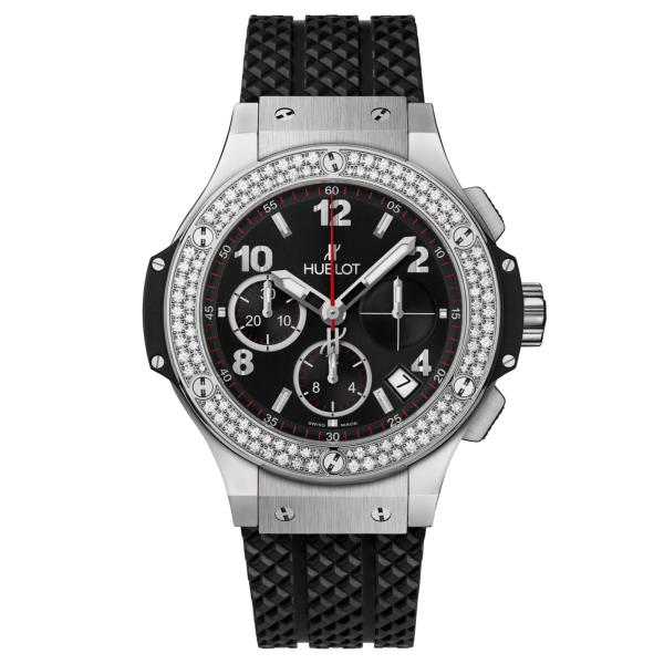 Herrenuhr, Hublot Steel Diamonds