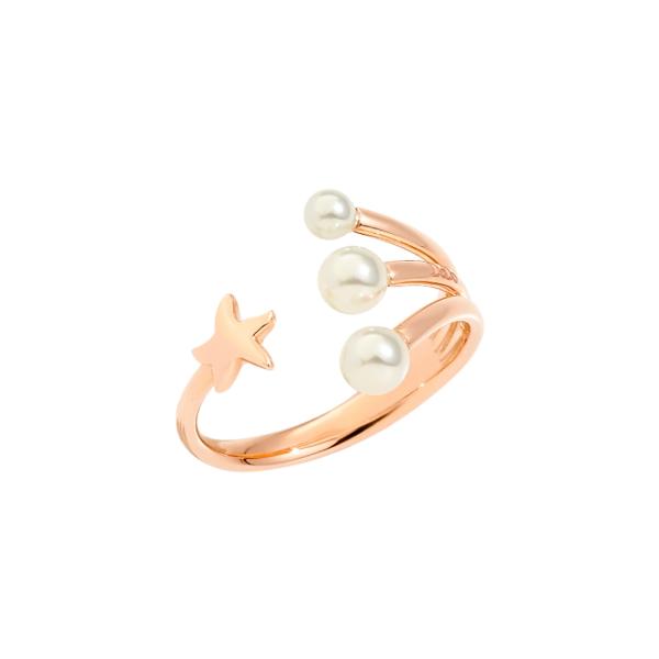 Ringe, Roségold, DoDo Stellina Ring