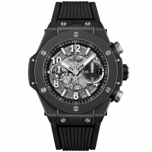 Herrenuhr, Hublot Big Bang Unico Black Magic