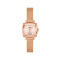 Edelstahl vergoldet, Edelstahl rosévergoldet, Beige
