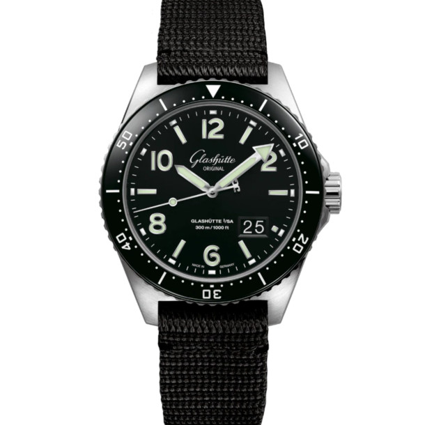         Herrenuhr, Automatik, Glashütte Original Sea Q Panoramadatum 