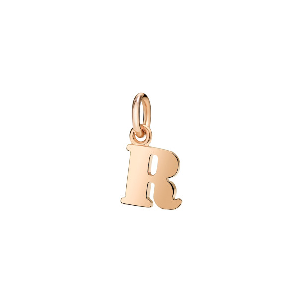         Roségold, Halsschmuck, DoDo Anhänger Buchstabe R