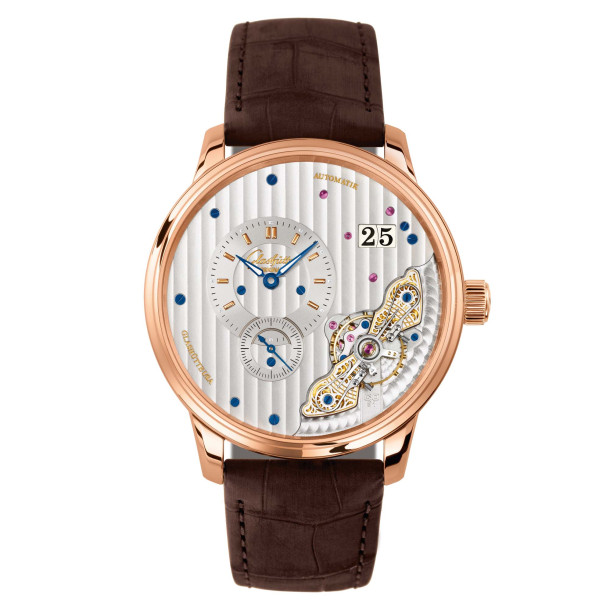         Damen- und Herrenuhr, Automatik, Glashütte Original PanoMaticInverse