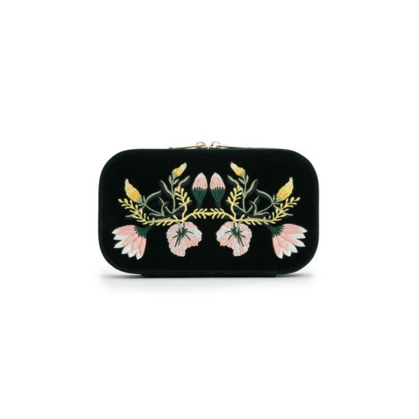         WOLF Zoe Travel Zip Case Green