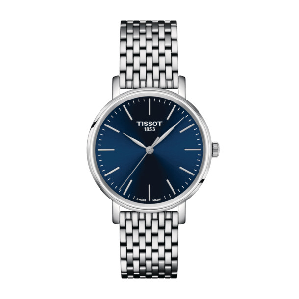         Damen- und Herrenuhr, Quarzwerk, Tissot Everytime 34mm