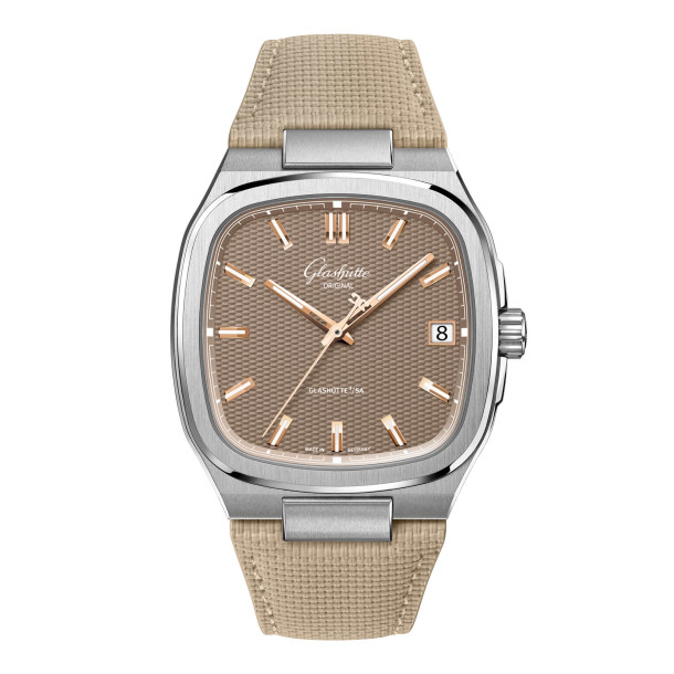         Damen- und Herrenuhr, Automatik, Glashütte Original 70s
