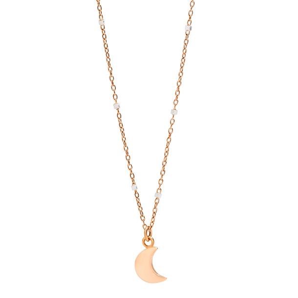         Roségold, Halsschmuck, DoDo Halskette Mini-Mond