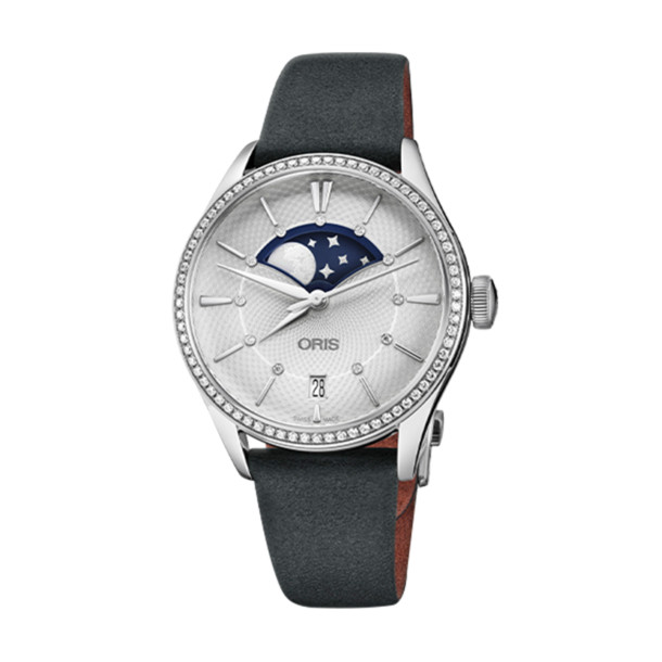         Damenuhr, Automatik, ORIS Artelier Grande Lune, Date