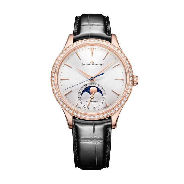         Damen- und Herrenuhr, Automatik, Jaeger-LeCoultre Master Ultra Thin Moon
