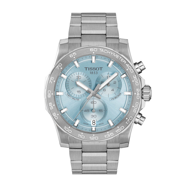         Damen- und Herrenuhr, Quarzwerk, Tissot Supersport Chrono 42mm