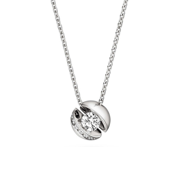         Weißgold, Halsschmuck, Schaffrath CALLA Collier