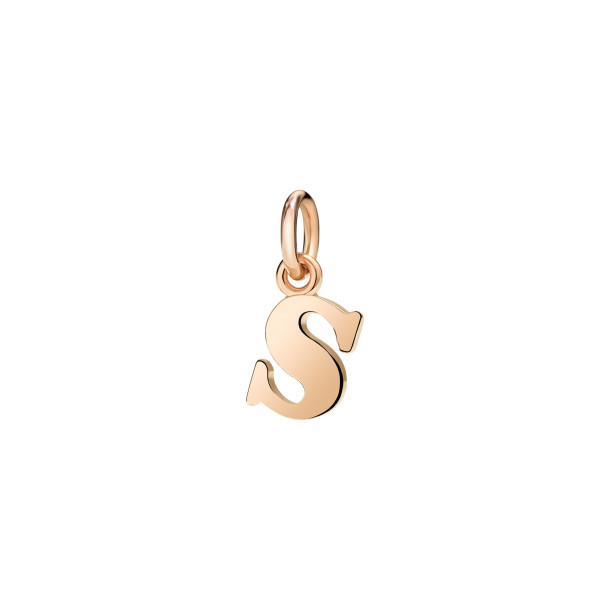         Roségold, Halsschmuck, DoDo Anhänger Buchstabe S