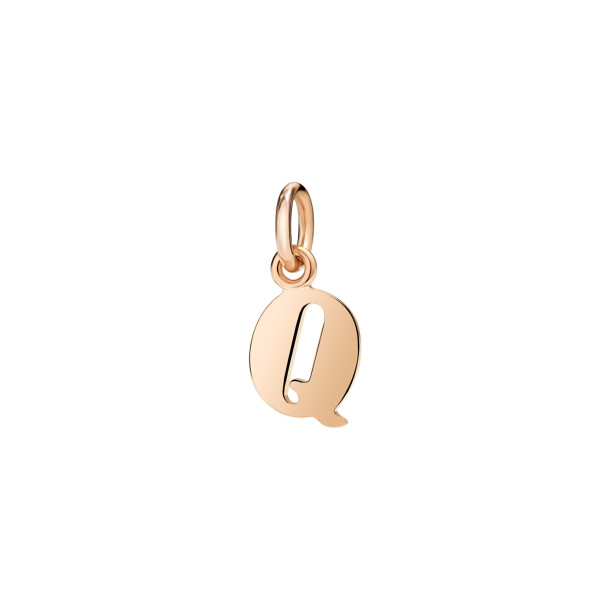         Roségold, Halsschmuck, DoDo Anhänger Buchstabe Q