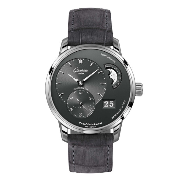         Damen- und Herrenuhr, Automatik, Glashütte Original PanoMaticLunar