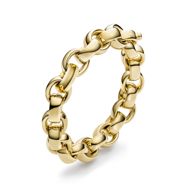         Gelbgold, Armschmuck, IsabelleFa Armband "ChaCha 14"