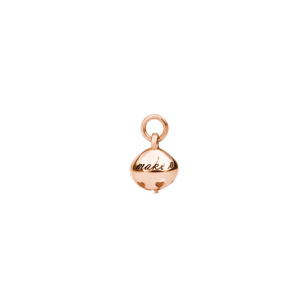         Roségold, Halsschmuck, DoDo Anhänger Glöckchen