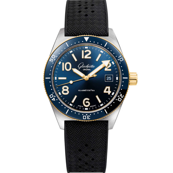         Damen- und Herrenuhr, Automatik, Glashütte Original SeaQ