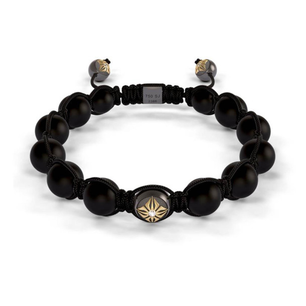         Gelbgold, Armschmuck, Shamballa Jewels Braided Armband