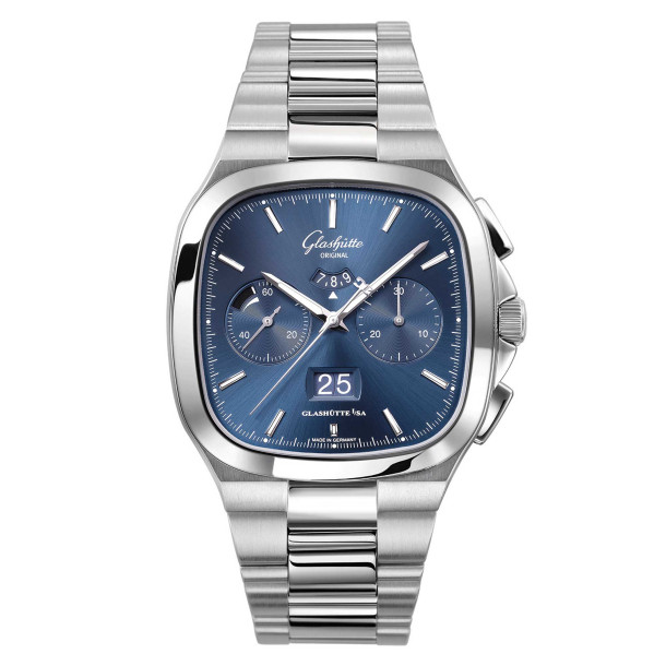         Damen- und Herrenuhr, Automatik, Glashütte Original Seventies Chronograph Panoramadatum