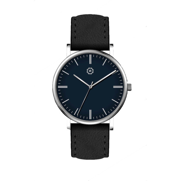         Damen- und Herrenuhr, Quarzwerk, Weber Jubiläumskollektion Weber Jubiläumskollektion - Die Weber Uhr blau