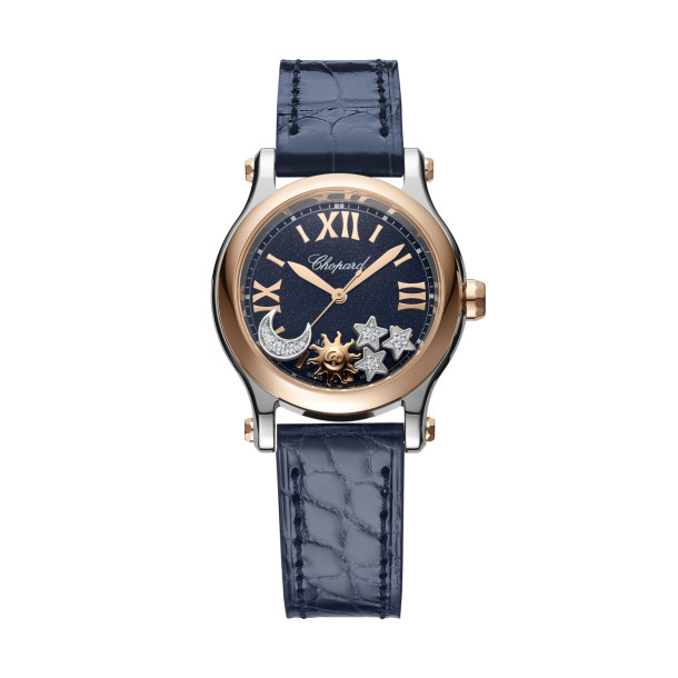         Damenuhr, Automatik, Chopard Happy Sport Sun, Moon and Stars