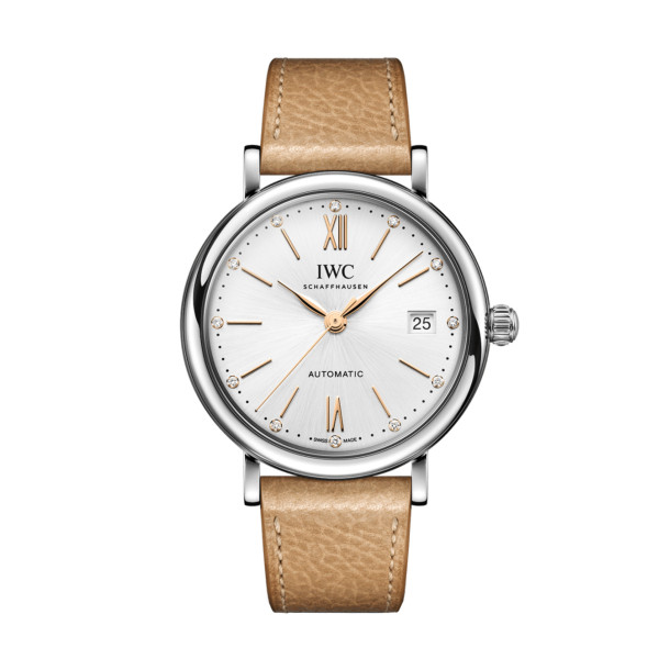         Damen- und Herrenuhr, Automatik, IWC Schaffhausen Portofino Automatic 37