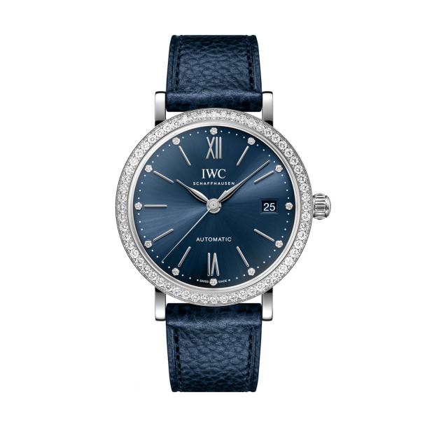         Damen- und Herrenuhr, Automatik, IWC Schaffhausen Portofino Automatic 37