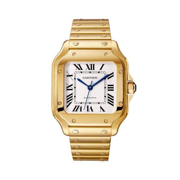         Damen- und Herrenuhr, Automatik, Cartier Santos de Cartier
