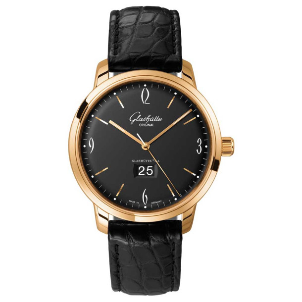         Damen- und Herrenuhr, Automatik, Glashütte Original Sixties Panoramadatum