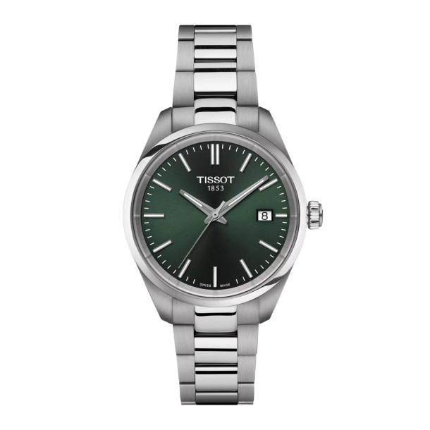        Damen- und Herrenuhr, Quarzwerk, Tissot PR 100 34mm