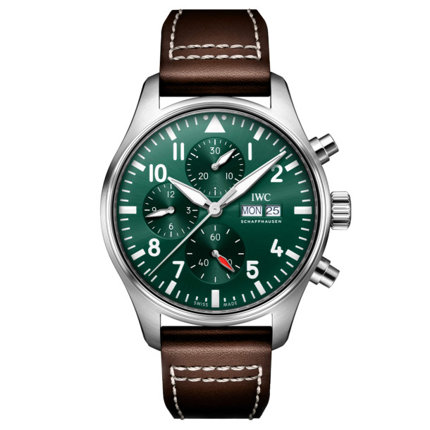        Herrenuhr, Automatik, IWC Schaffhausen Pilot's Watch Chronograph