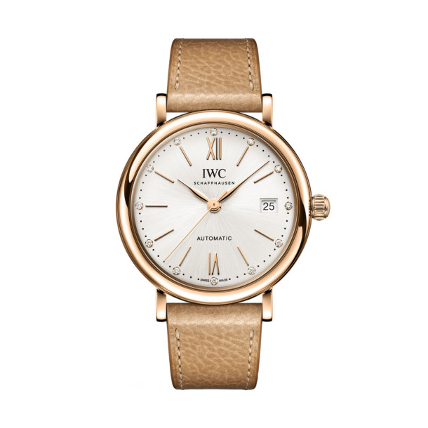         Damen- und Herrenuhr, Automatik, IWC Schaffhausen Portofino Automatic 37
