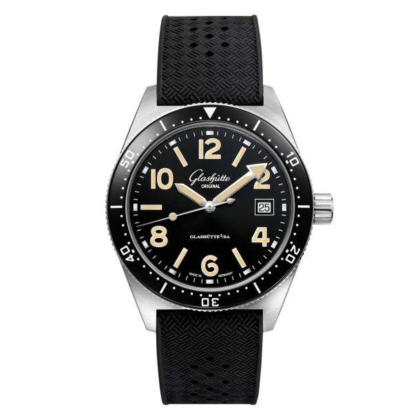         Damen- und Herrenuhr, Automatik, Glashütte Original SeaQ