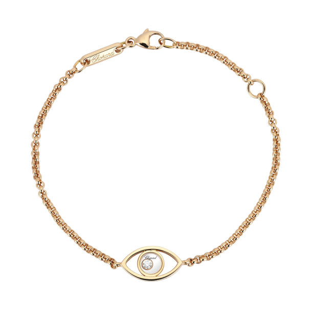         Roségold, Armschmuck, Chopard Happy Diamonds Icons Armband 