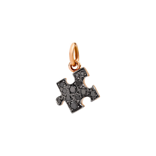         Roségold, Halsschmuck, DoDo Anhänger Puzzle „Precious“