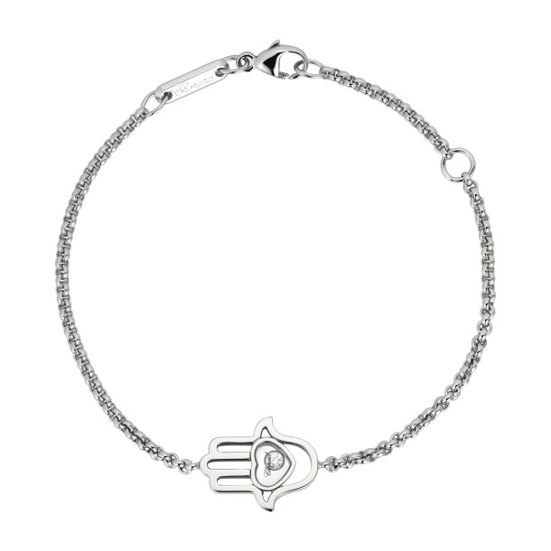        Weißgold, Armschmuck, Chopard Happy Diamonds Icons Armband 