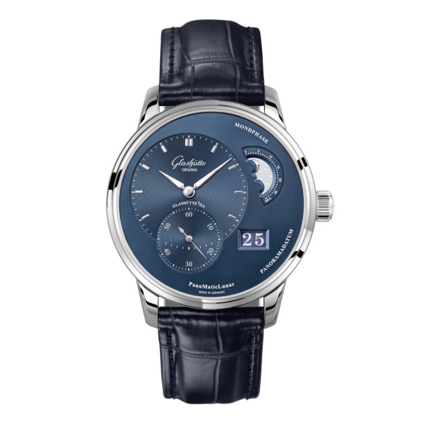         Damen- und Herrenuhr, Automatik, Glashütte Original PanoMaticLunar