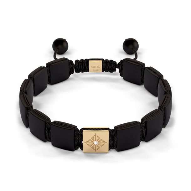         Gelbgold, Armschmuck, Shamballa Jewels Lock Armband