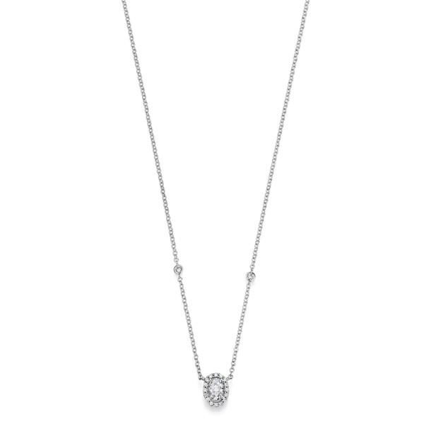         Weißgold, Halsschmuck, Noor Essential Collier