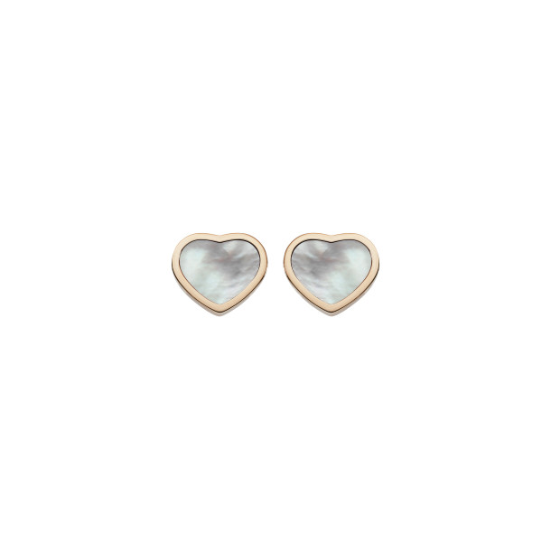         Roségold, Ohrringe, Chopard Happy Hearts Ohrstecker
