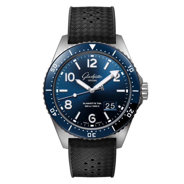         Herrenuhr, Automatik, Glashütte Original SeaQ Panoramadatum
