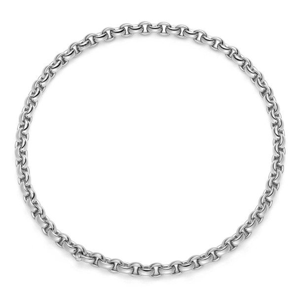         Weißgold, Halsschmuck, IsabelleFa Collier "ChaCha 8"