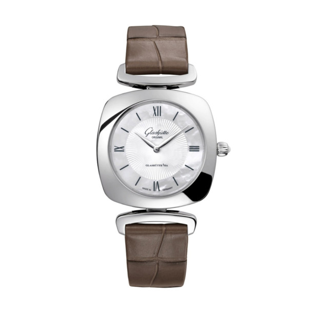         Damenuhr, Quarzwerk, Glashütte Original Pavonina